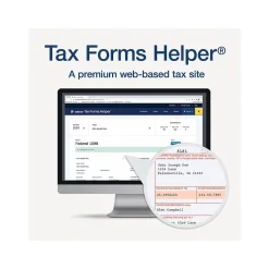 Tax Forms*Adams 2024 1098 Mortgage Interest Statement Tax Form with Envelope, 3-Part, 2-Up, Copy A, B, C, 12/Pack (STAX1098-24)
