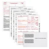 Tax Forms*Adams 2024 1099-MISC 4-Part Laser/Inkject Tax Forms with Envelopes and software, 100/pack (LMISC5KIT-S)