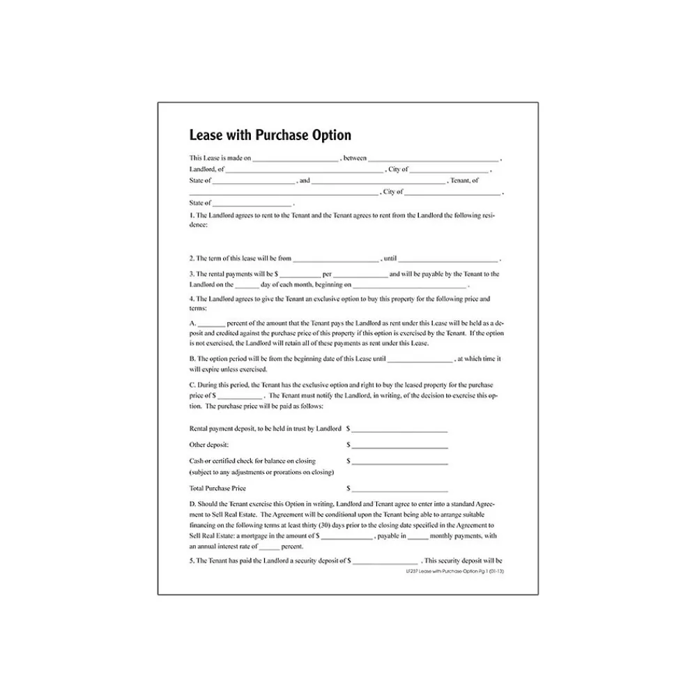 Business Forms*Adams Carbon Rental Applications, 8.5" x 11", 4 Sets/Book (LF237)