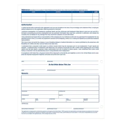 Hr Forms*Adams Employment Applications, 50/Pad, 2 Pads/Pack (ABF 9661)