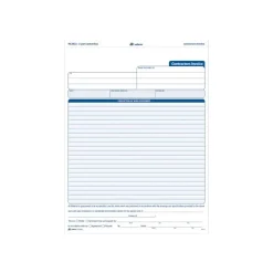 Business Forms*Adams 3-Part Carbonless Contractors Invoice Forms, 8.5
