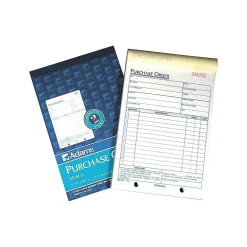 Business Forms*Adams 2-Part Carbonless Purchase Requisitions, 8.44"L x 5.56"W, 50 Sets/Book, 10/Box (DC5831-10)