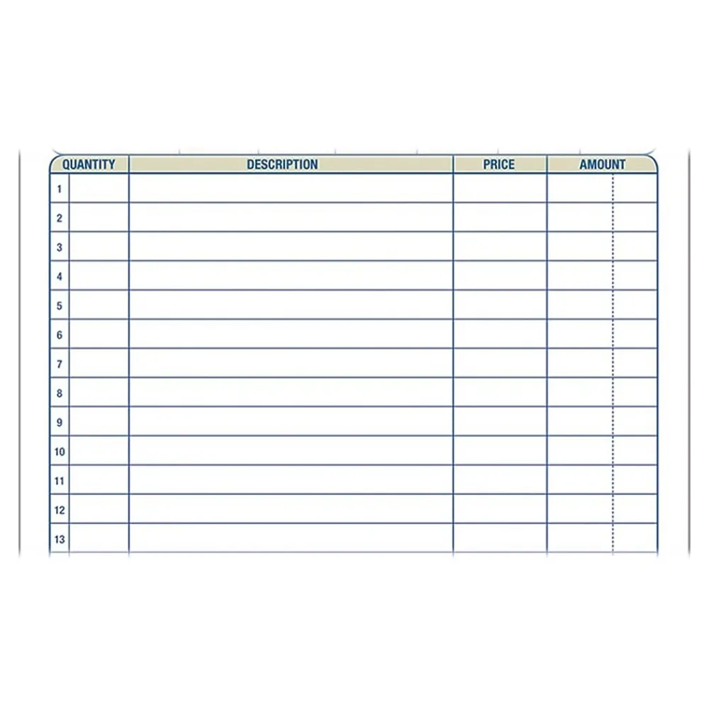 Business Forms*Adams 3-Part Carbonless Sales Orders, 8.44"L x 5.56"W, 50 Sets/Book (TC5805)