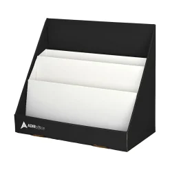 Bookcases*AdirOffice Cardboard 3-Tier Bookshelf, Black (505-01-BLK)