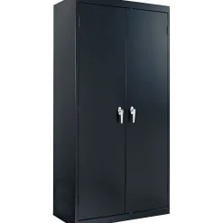 Storage Cabinets*Alera Adjustable Storage Cabinet, Black, 4-Shelf, 36