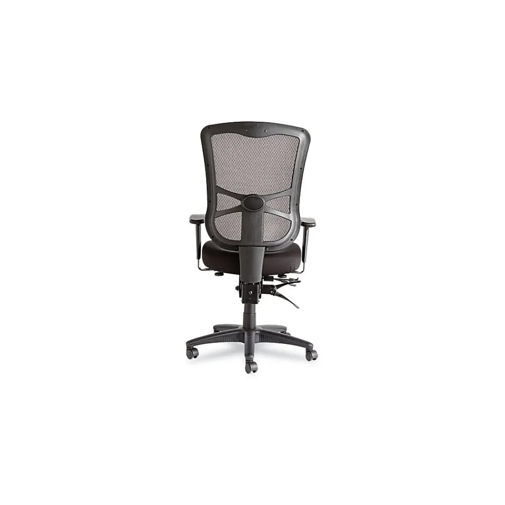 Office Chairs*Alera Elusion Series Mesh Back Fabric Computer and Desk Chair, Black (ALEEL41ME10B)