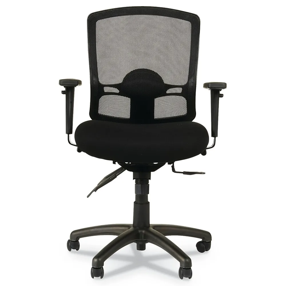 Office Chairs*Alera Etros Series Mesh Back Fabric Computer and Desk Chair, Black (ALEET4017)