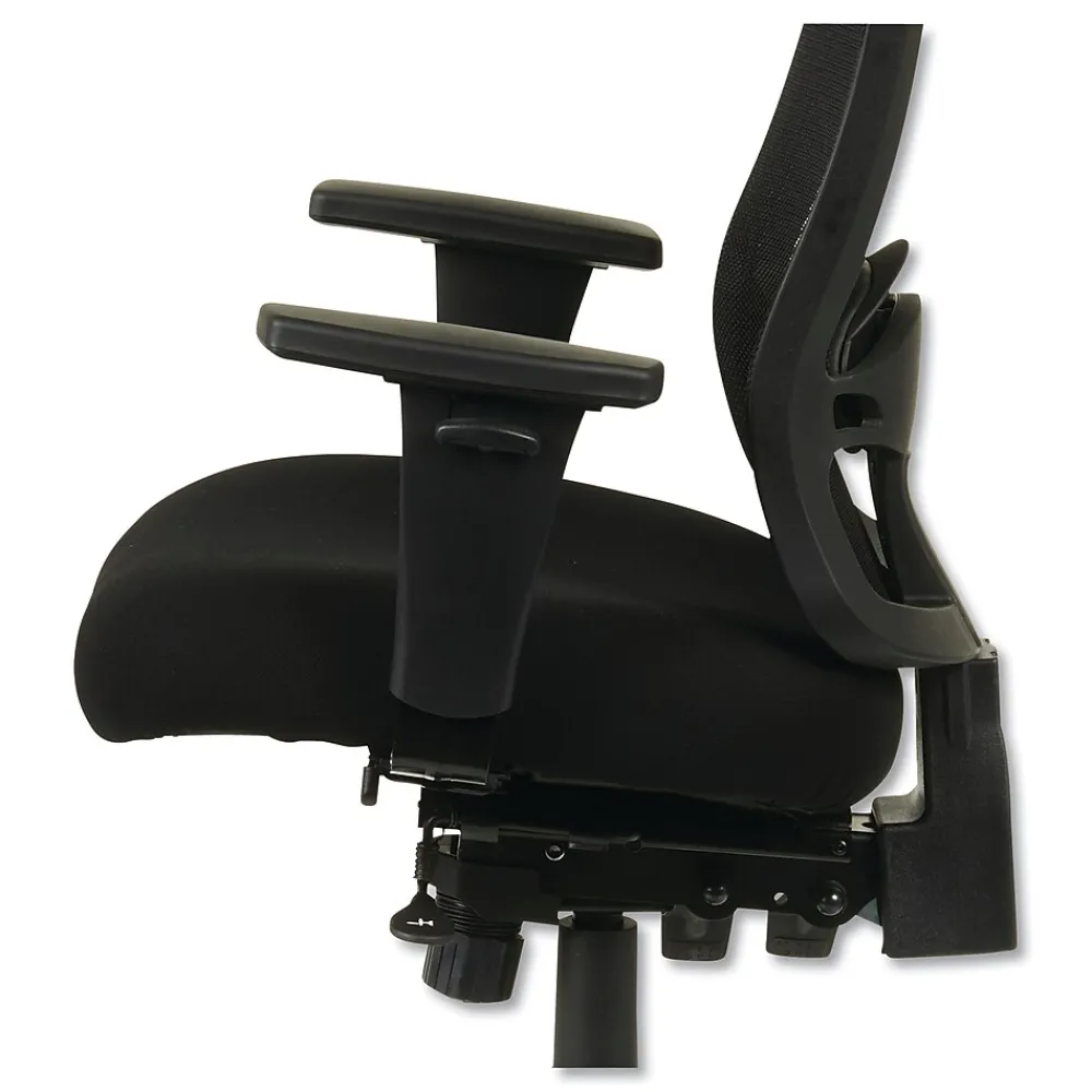 Office Chairs*Alera Etros Series Mesh Back Fabric Computer and Desk Chair, Black (ALEET4017)
