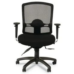 Office Chairs*Alera Etros Series Mesh Back Fabric Computer and Desk Chair, Black (ALEET4017)