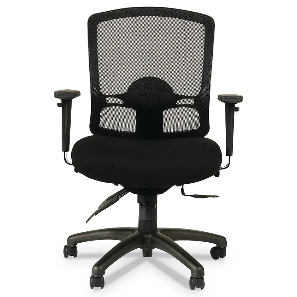 Office Chairs*Alera Etros Series Mesh Back Fabric Computer and Desk Chair, Black (ALEET4017)