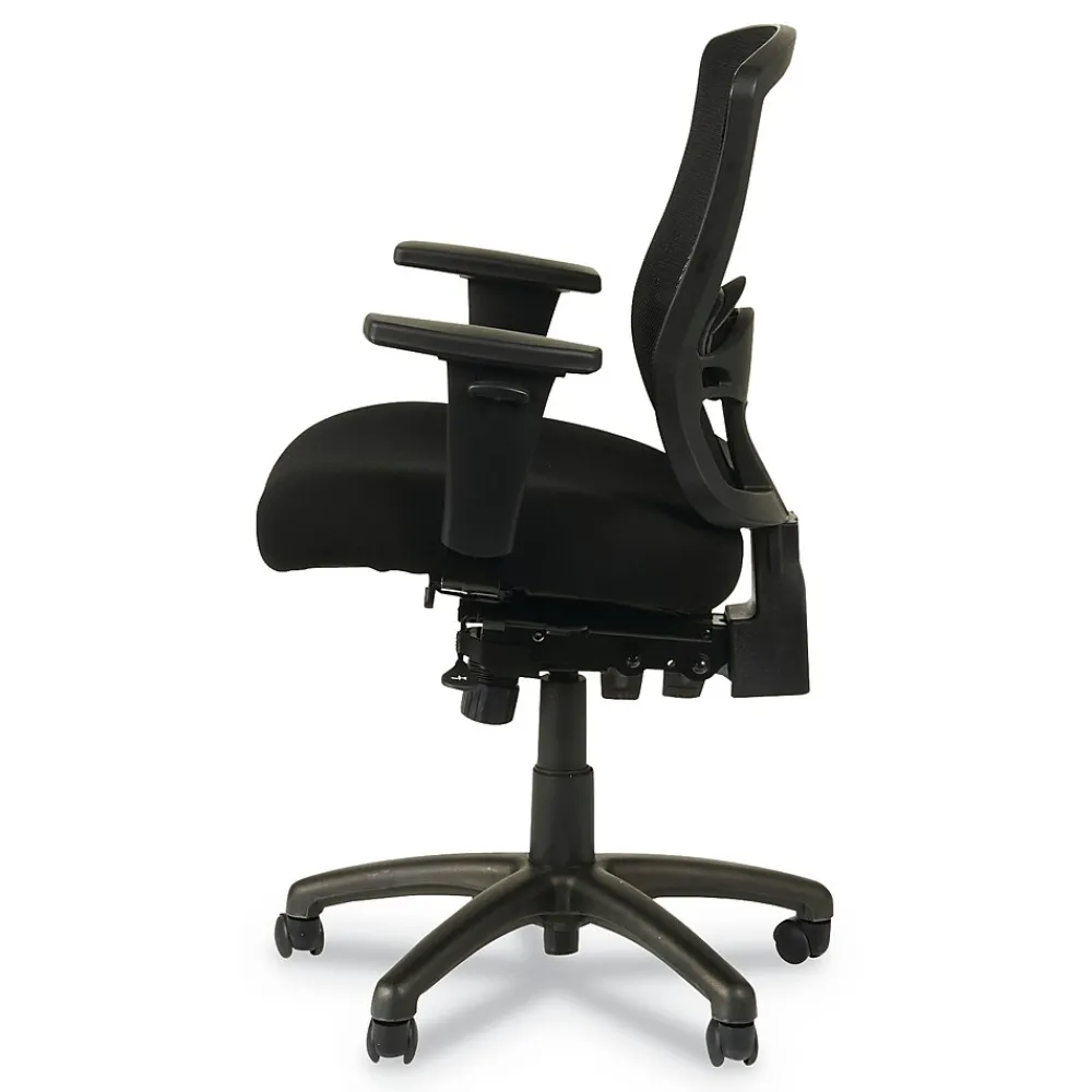 Office Chairs*Alera Etros Series Mesh Back Fabric Computer and Desk Chair, Black (ALEET4017)