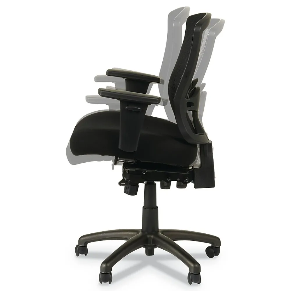 Office Chairs*Alera Etros Series Mesh Back Fabric Computer and Desk Chair, Black (ALEET4017)