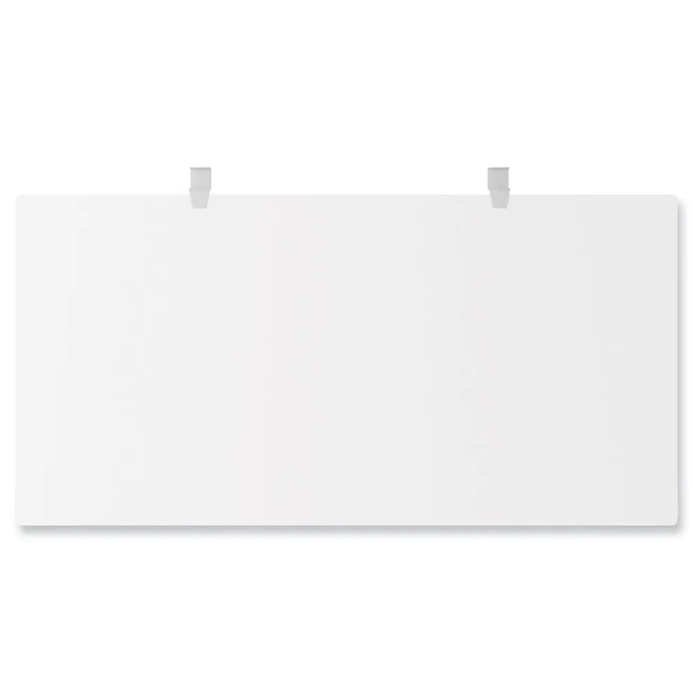 Computer Desks*Alera Modern Teacher Series 60"W Pedestal Desk, White/Silver (MSD6024WH)