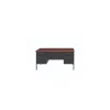 Corner Desks*Alera 60"W Double Pedestal Desk, Mocha/Black (ALEHSD6030BM)