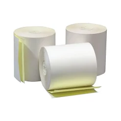 Pos Paper*Alliance Carbonless Cash Register Paper Rolls, 3" x 95', 50 Rolls/Pack (3410)