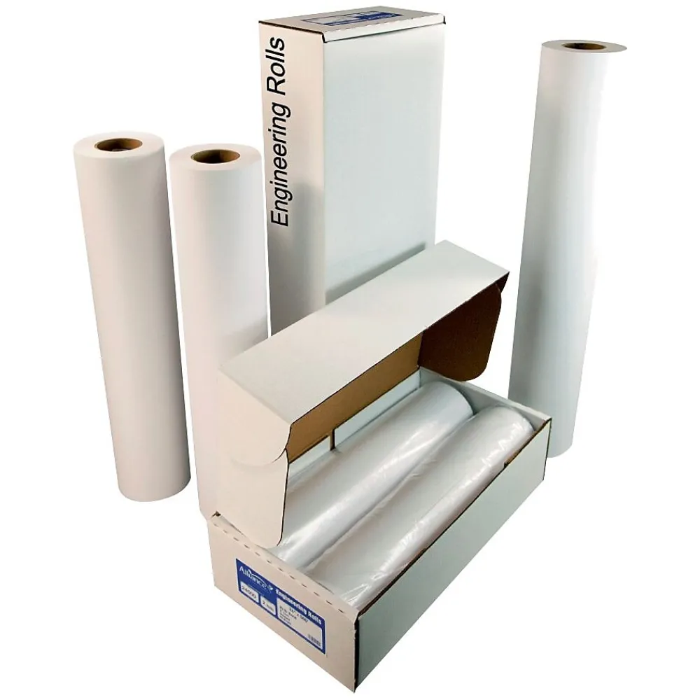 Wide Format Paper*Alliance Wide Format Coated Bond Paper, 24" x 150', 2/Roll (24211)