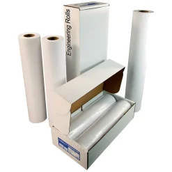 Wide Format Paper*Alliance Wide Format Engineering Paper, 20 lb. Bond, 17" x 650', 4 Rolls