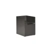 File Cabinets*Allsteel Radii Vertical File Cabinet, Letter/Legal Size, Lockable, 21"H x 15"W x 18"D, Flint (APGMBP18SNPT001)