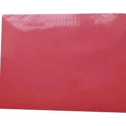 Construction Paper*American Paper Construction Paper, 12" x 18", Holiday Red, 50 Sheets/Pack (CP12HRED)