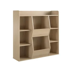 Bookcases*Ameriwood Tyler 40.8"H 9-Shelf Bookcase, Blonde Oak Particle Board (4865847COM)
