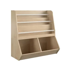 Bookcases*Ameriwood Tyler 36"H 5-Shelf Bookcase, Blonde Oak Particle Board (4947847COM)