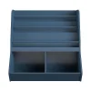 Bookcases*Ameriwood Tyler 36"H 5-Shelf Bookcase, Navy Particle Board (4947837COM)