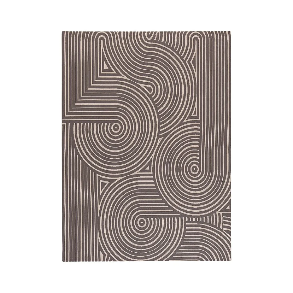 Chair Mats*Anji Mountain Rug'd Brixey Carpet & Hard Floor Chair Mat, 36" x 48", Beige/Gray (AMB9037)