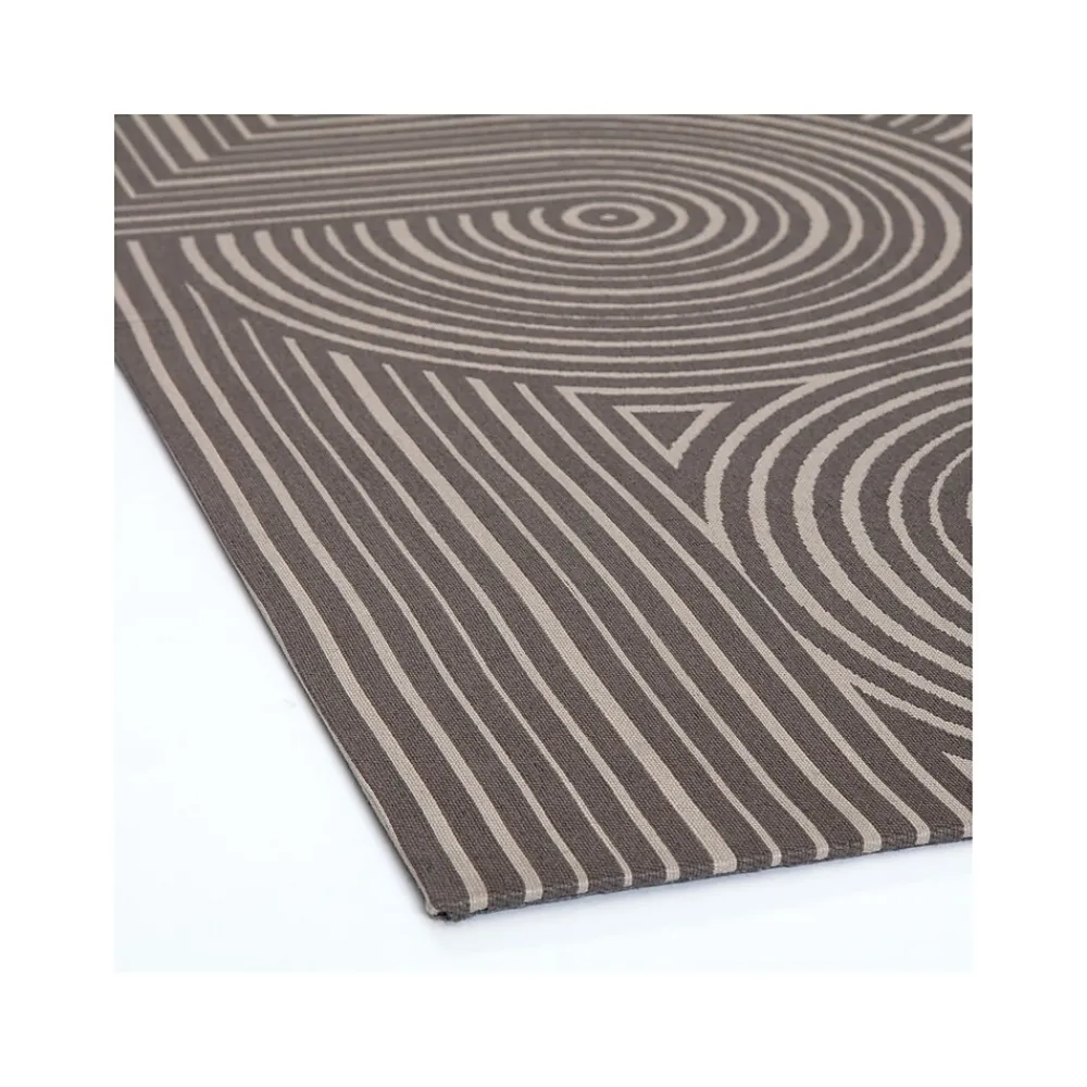 Chair Mats*Anji Mountain Rug'd Brixey Carpet & Hard Floor Chair Mat, 36" x 48", Beige/Gray (AMB9037)