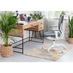 Chair Mats*Anji Mountain Rug'd Keukenhof Carpet & Hard Floor Chair Mat, 36