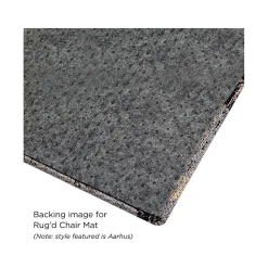 Chair Mats*Anji Mountain Rug'd Luxor Carpet & Hard Floor Chair Mat, 36