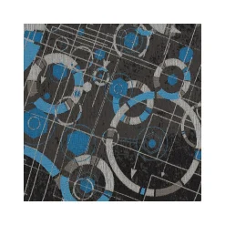 Chair Mats*Anji Mountain Rug'd Refracted Carpet & Hard Floor Chair Mat, 36