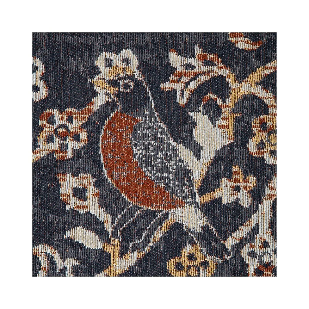 Chair Mats*Anji Mountain Rug'd Robin Carpet & Hard Floor Chair Mat, 36" x 48", Gray/Orange (AMB9018)