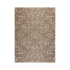 Chair Mats*Anji Mountain Rug'd Tamanrasset Carpet & Hard Floor Chair Mat, 36" x 48", Ivory/Brown Polyester (AMB9034)