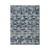 Chair Mats*Anji Mountain Rug'd Tromso Carpet & Hard Floor Chair Mat, 36" x 48", Blue/Black/Gray (AMB9035)