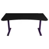 Computer Desks*Arozzi Arena 63"W Gaming Desk, Deep Purple/Black (ARENA-NA-DP-BK)