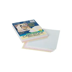 Card Stock*Array 65 lb. Cardstock Paper, 8.5" x 11", Assorted Colors, 100 Sheets/Pack (101235)