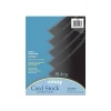 Card Stock*Array 65 lb. Cardstock Paper, 8.5" x 11", Black, 100 Sheets/Pack (101187)