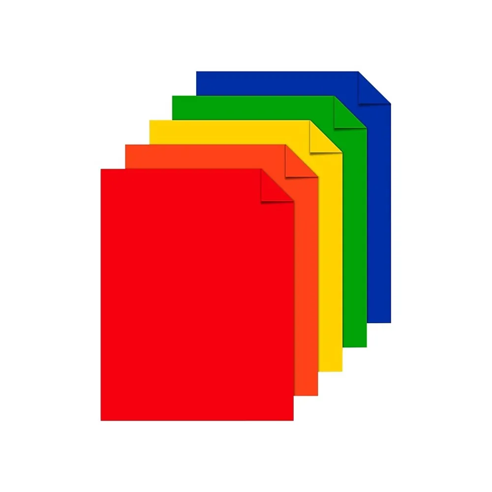 Card Stock*Astrobrights 65 lb. Cardstock Paper, 8.5" x 11", Primary Assortment, 50 Sheets/Pack (20401)