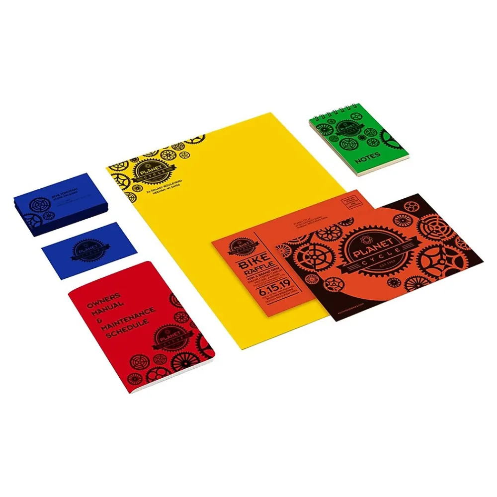 Card Stock*Astrobrights 65 lb. Cardstock Paper, 8.5" x 11", Primary Assortment, 50 Sheets/Pack (20401)