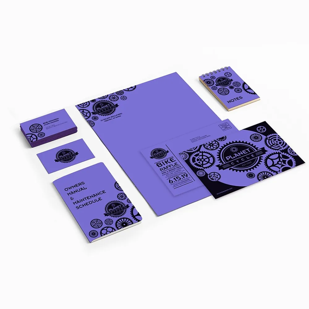 Card Stock*Astrobrights 65 lb. Cardstock Paper, 8.5" x 11", Venus Violet, 250 Sheets/Pack (WAU22091)