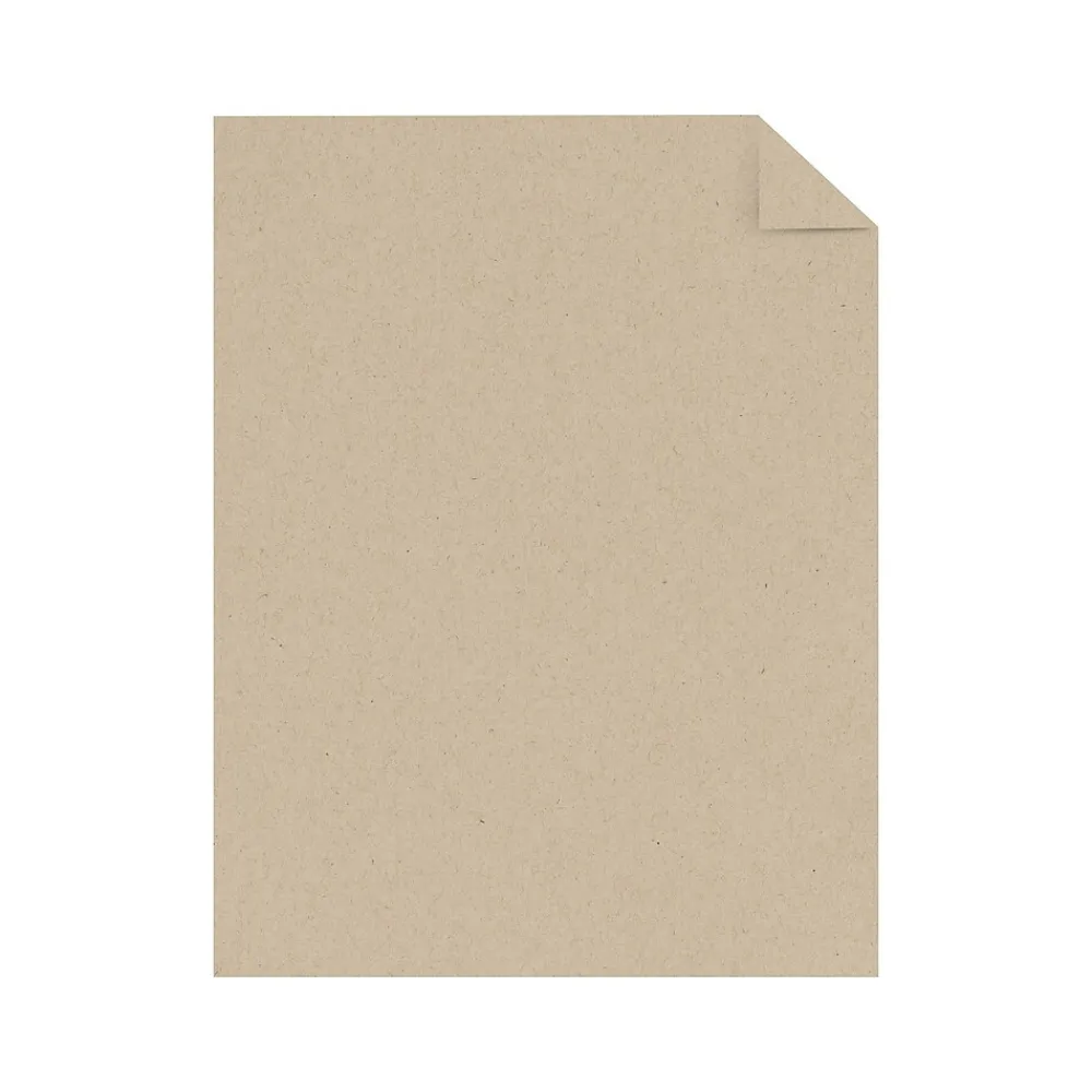 Multipurpose Paper*Astrobrights 8.5" x 11", Colored Paper, 24 lbs., Kraft, 200 Sheets/Pack (91669)