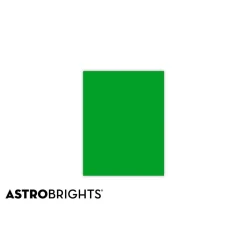 Multipurpose Paper*Astrobrights Colored Paper, 24 lbs., 8.5" x 11", Gamma Green, 500 Sheets/Ream (22541)