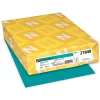Multipurpose Paper*Astrobrights Colored Paper, 24 lbs., 8.5" x 11", Terrestrial Teal, 500 Sheets/Ream (21849/22479)