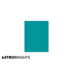 Multipurpose Paper*Astrobrights Colored Paper, 24 lbs., 8.5" x 11", Terrestrial Teal, 500 Sheets/Ream (21849/22479)