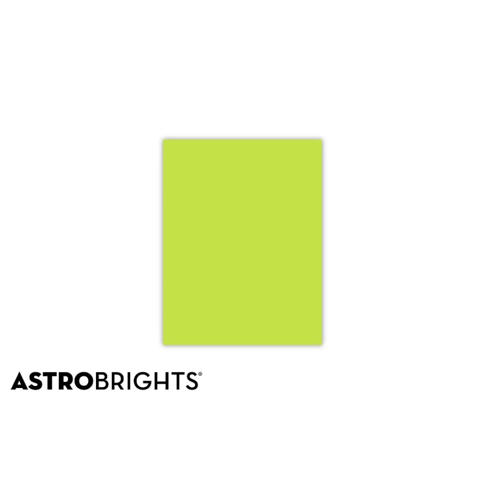 Multipurpose Paper*Astrobrights Colored Paper, 24 lbs., 8.5" x 11", Vulcan Green, 500 Sheets/Ream (21859/22379)