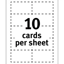 Business Cards*Avery Clean Edge Business Cards, 2