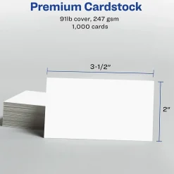 Business Cards*Avery Clean Edge Business Cards, 2