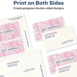 Business Cards*Avery Clean Edge Business Cards, 2