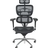 Office Chairs*Balt Butterfly Ergonomic Mesh Swivel Executive Chair, Black (34729)
