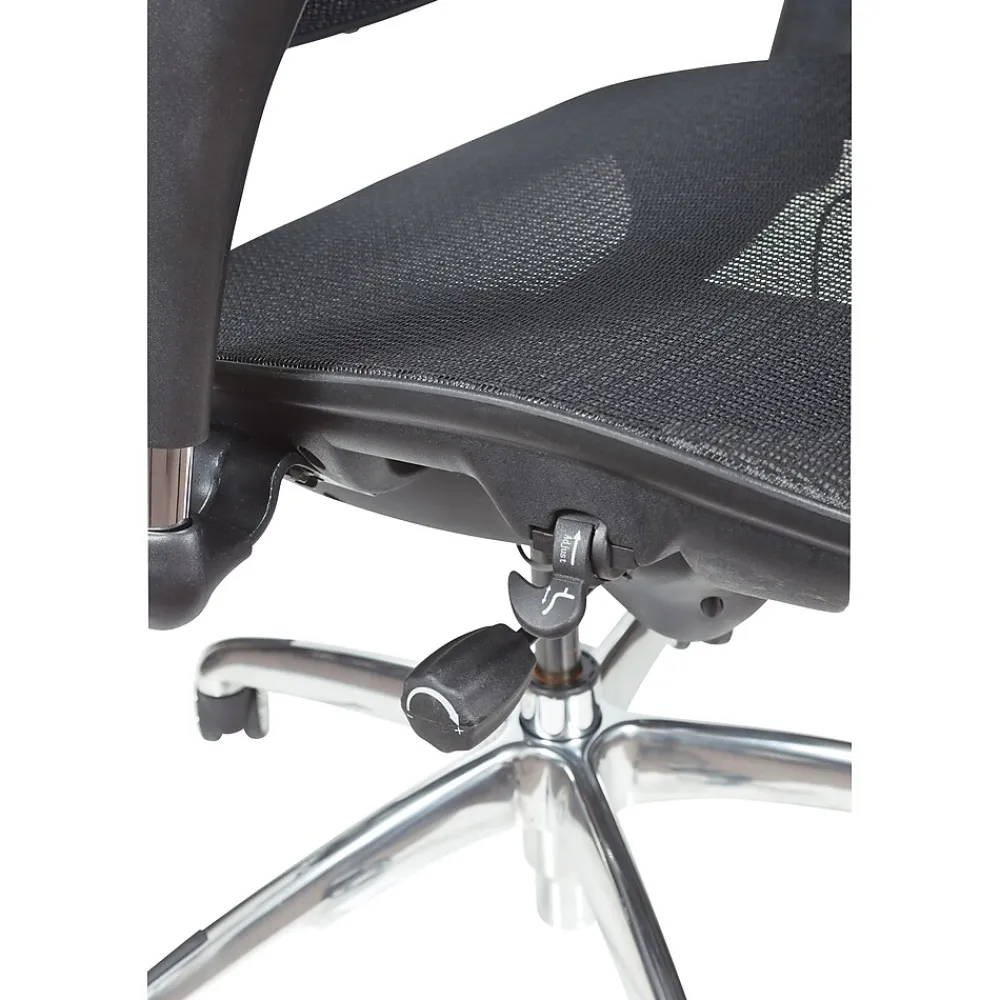 Office Chairs*Balt Butterfly Ergonomic Mesh Swivel Executive Chair, Black (34729)